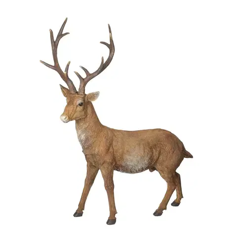 Vianočné dekorácie Figúrka Deer 56x20x69 cm brown