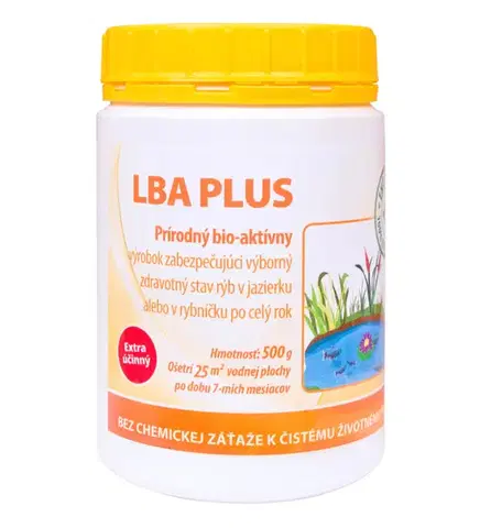 Záhradné jazierka Baktoma Laktobaktérie do jazierka - LBA PLUS 0,5kg LBA PLUS - AKCIA 2+1: 1 kg