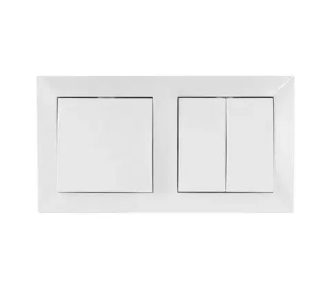 Predlžovacie káble  B.V.  - SADA 2x Spínač domový s rámikom 240100LUZ