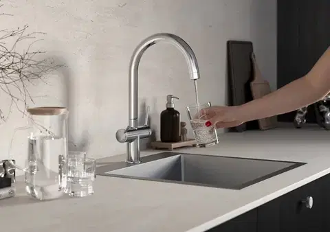 Kuchynské drezy NOVASERVIS NOVASERVIS - Drezová stojanková batéria Filtrata, chróm BFT41