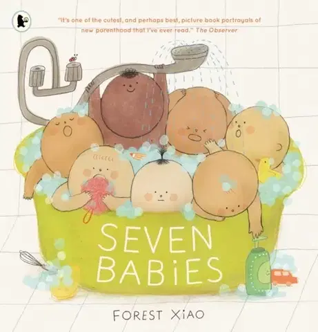 Leporelá, krabičky, puzzle knihy Seven Babies - Forest Xiao