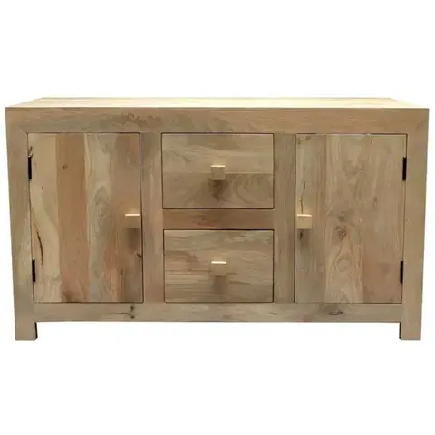 Kúpeľňový nábytok Skrinka pod umývadlo Hina 90x70x45 z mangového dreva