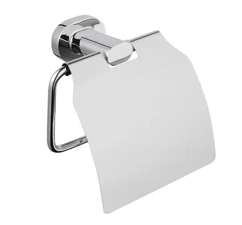 Držiaky a zásobníky na toaletn BISK - Držiak na toaletný papier s krytom GO pochrómovaný