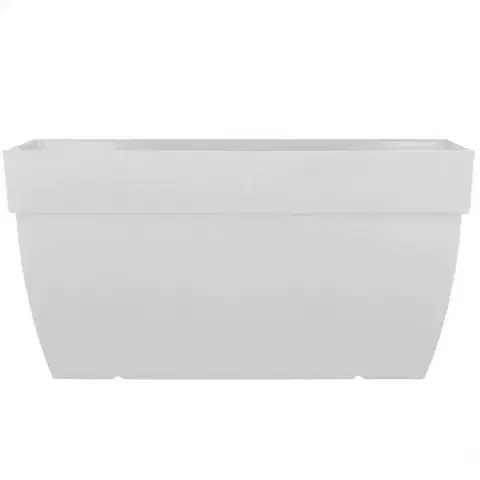Záhrada Kvetináč CAPRI XL plant box 80 cm white