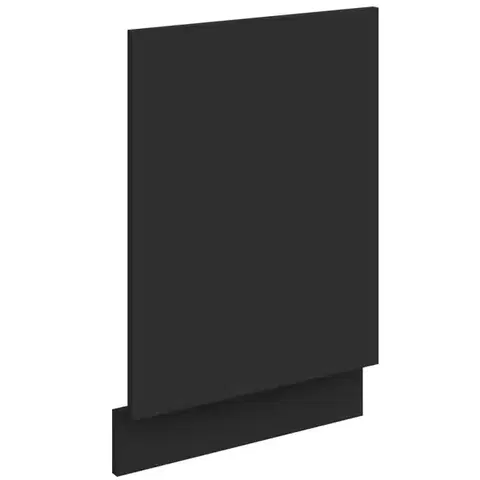 Dvierka a čelá zásuviek pre kuchynske skrinky Dvierka na umývačku Zm Aria-Bl/Bl Anti Fingerprint 570x446