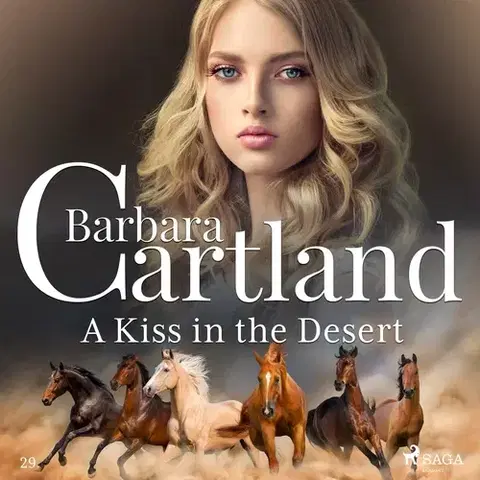 Romantická beletria Saga Egmont A Kiss in the Desert (Barbara Cartland’s Pink Collection 29) (EN)