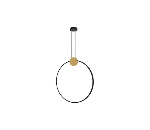Svietidlá Zam 23095 - LED Stmievateľný luster na lanku LED/24W/230V 3000K čierna 23095