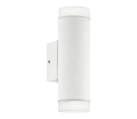 Záhradné lampy Eglo 96504 - LED Vonkajšie nástenné svietidlo RIGA 2xGU10/5W 96504