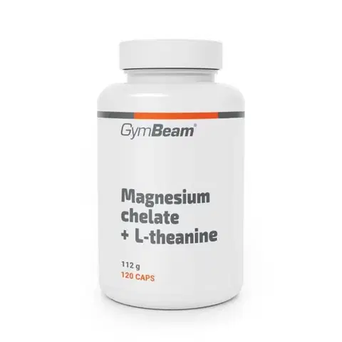 Magnézium GymBeam Magnézium chelát + L-theanín