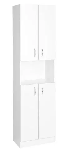 Kúpeľňový nábytok AQUALINE - SIMPLEX ECO vysoká skrinka 50x180x30cm SIME520
