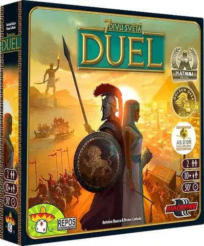 Rodinné hry Asmodée Édition  LLC Hra 7 Divů světa: Duel (hra v češtine)