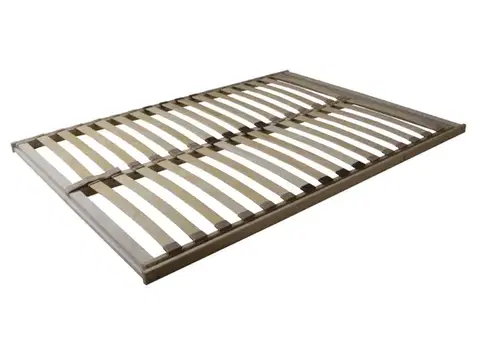 Rošty KONDELA Basic Flex Front vyklápací lamelový rošt 140x200 cm prírodná
