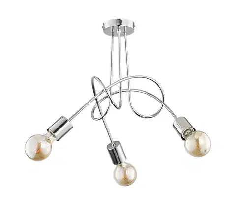 Svietidlá  Prisadený luster TANGO 3xE27/15W/230V chróm 24463