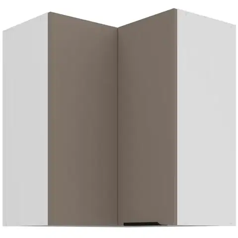 Kuchynské skrinky visiace Kuchynská skrinka Aria-Ta/Wh Anti Fingerprint 60x60 Gn-72 2f (90°)