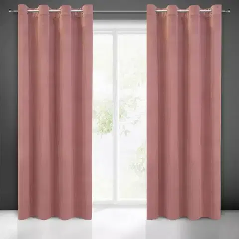 Závesy do spálne Záves MILO 140X250 na priechodkách 367104