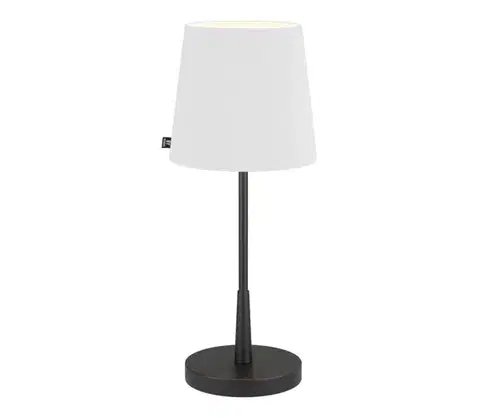 Lampy ByRydens 4002730-4002 - Stolná lampa LUMI 1xE27/8W/230V biela/čierna 48,5 cm 4002730-4002