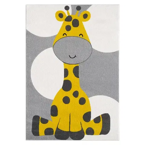 Koberce pre deti Koberec Frisee Soft Kids 1,6/2,3 F0715 šedá