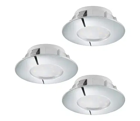 LED osvetlenie Eglo 95822 - SADA 3x LED podhľadových svietidiel PINEDA LED/4,9W/230V 95822
