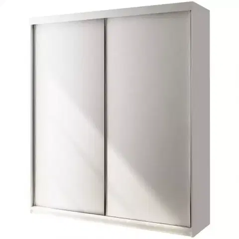 Šatníkové skrine Skriňa Top 25 150 Biely