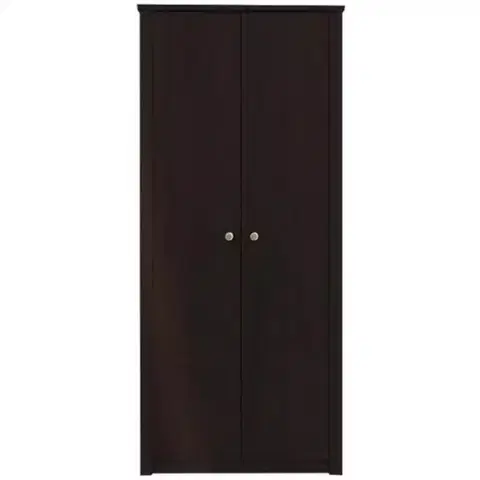 Šatníkové skrine Skriňa Finezja F2 čokoládová sonoma 90 cm