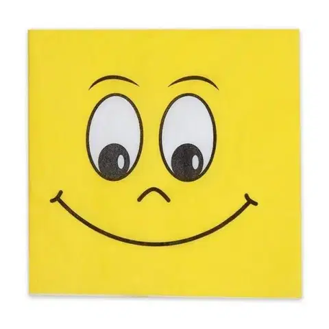 Obrusy Kinekus Servítky SMILE 3-vrstvové, 33x33cm, 20ks
