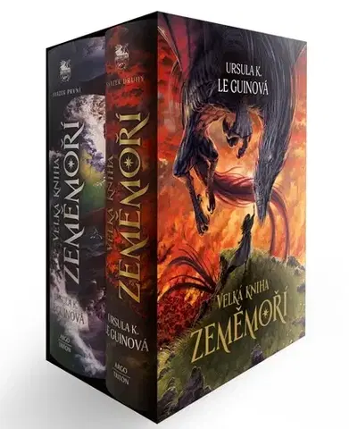Sci-fi a fantasy Velká kniha Zeměmoří 1+2 (komplet v papírovém boxu) - Ursula K. Le Guin