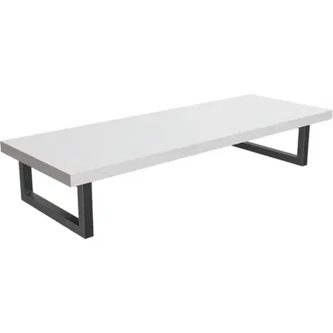 Kúpeľňový nábytok CERANO - Doska pod umývadlo Navira Pro + 2 konzoly pod dosku - biela matná - 80x46x3,6 CER-606021