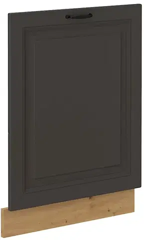 Kuchynské skrinky STELLA ZM 713X596 dvierka na umývačku riadu, šedá/dub Artisan