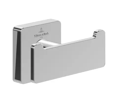 Svietidlá Villeroy & Boch TVA15201200061 - Nástenný háčik ELEMENTS lesklý chróm TVA15201200061