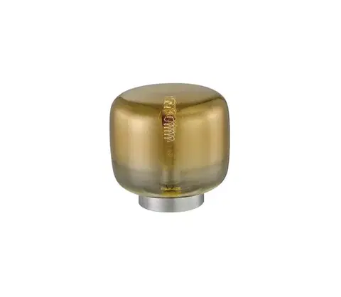 Lampy  108011 - Stolná lampa ROTARY 1xE27/4W/230V zlatá 108011