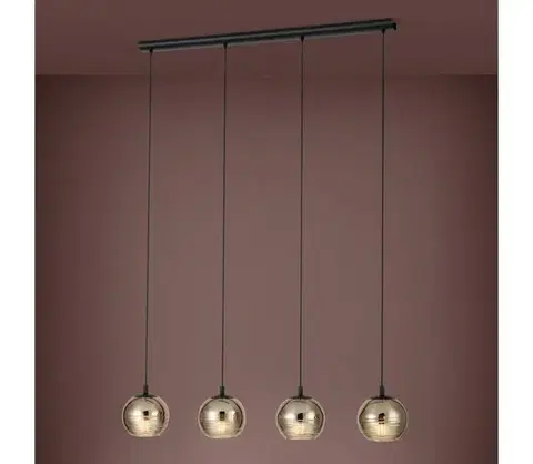 Svietidlá Eglo 39686 - Luster na lanku LEMORIETA 4xE27/40W/230V 39686