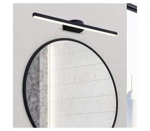 Svietidlá Zuma Line W89551-60BK - LED Obrazové svietidlo ARVI LED/20W/230V 60 cm čierna W89551-60BK