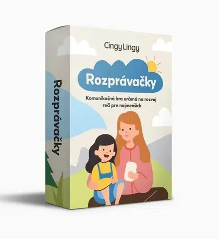 Pre deti a mládež - ostatné Rozprávačky - Komunikačná hra pre najmenších