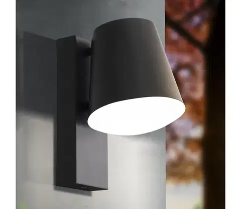 Záhradné lampy Eglo 97146 - Vonkajšie nástenné svietidlo CALDIERO 1xE27/10W/230V 97146