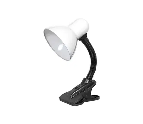 Lampy Top Light - Lampa s klipom 1xE27/60W/230V biela 630 B