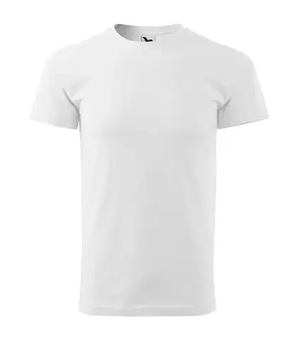 Pánske tričká MALFINI Pánske tričko - BASIC -biele 4XL