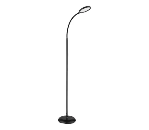 Lampy Globo 58503S - LED stmievateľná dotyková stojaca lampa KALDERON LED/8W/230V čierna 58503S