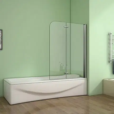 Sprchové dvere H K - Vaňová zástena S22 90x140cm - dvojdielna sklopná, číre sklo SE-S22-90