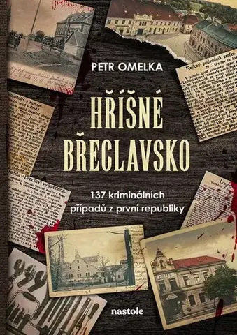 Skutočné príbehy Hříšné Břeclavsko - 137 kriminálních případů z první republiky - Petr Omelka