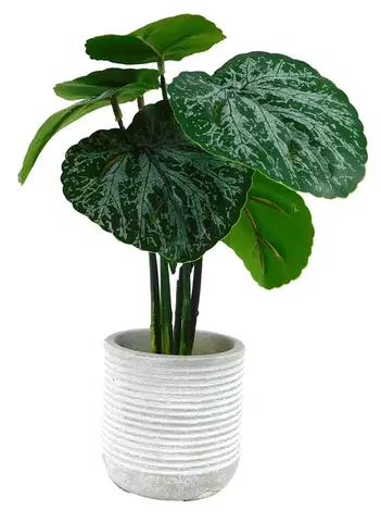 Umelé kvety MAKRO - Kvet umelý v kochlíku 7x27cm