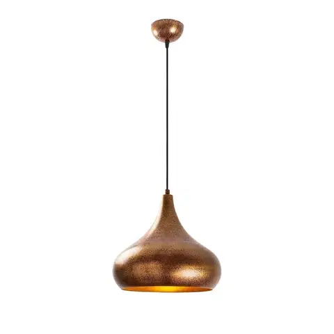 Svietidlá Závesný luster Muba - 11550, medená