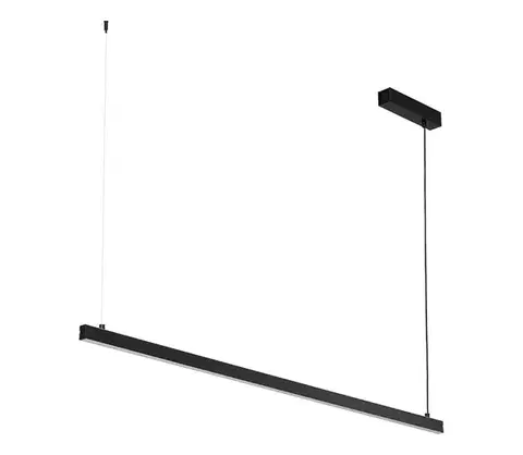 Svietidlá Argon 8835 - LED Luster na lanku MIAMI LED/37W/230V 3000K čierna 8835