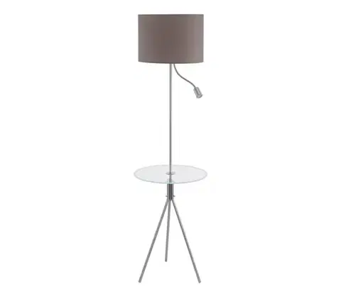 LED osvetlenie Eglo 97771 - Stojacia lampa POLICARA 1xE27/60W/230V+LED/3,5W 97771