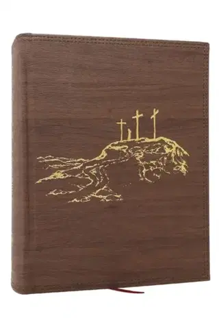 Náboženstvo NKJV, Journal the Word Reference Bible: Let Scripture Explain Scripture. Reflect on What You Learn (Brown Leathersoft over Board, Red Letter, Comfort Print) - Thomas Nelson
