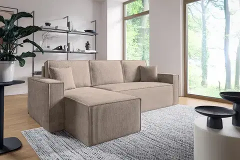 Sedačky a sedacie súpravy ArtPK Rohová sedacia súprava BASIC L | ľavá Farba: Poso 02