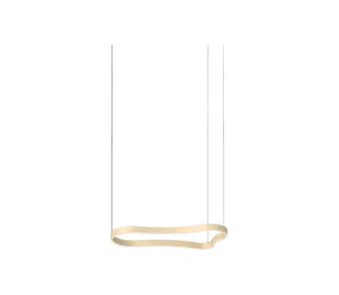 Svietidlá Ideal Lux - LED Luster na lanku WAVES LED/37W/230V CRI 90 mosadz 345222