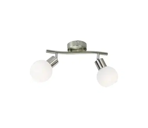 Svietidlá Globo 871602016X - LED Bodové svietidlo LOXY 2xE14/5W/230V 871602016X
