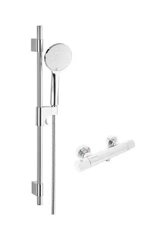 Kúpeľňové batérie Sprchová batéria SAT so sprchovacím setom 150 mm chróm SATBST268SET SATBST268SET