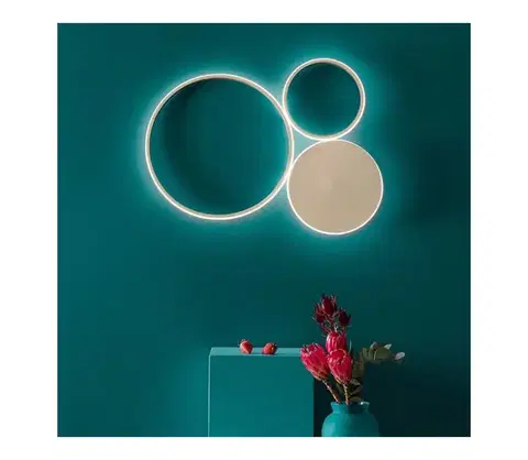 Svietidlá Ondaluce - LED stmievateľné nástenné svietidlo POIS LED/42W/230V zlaté PL.POIS/ORO-PC