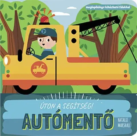 Leporelá, krabičky, puzzle knihy Úton a segítség! Autómentő